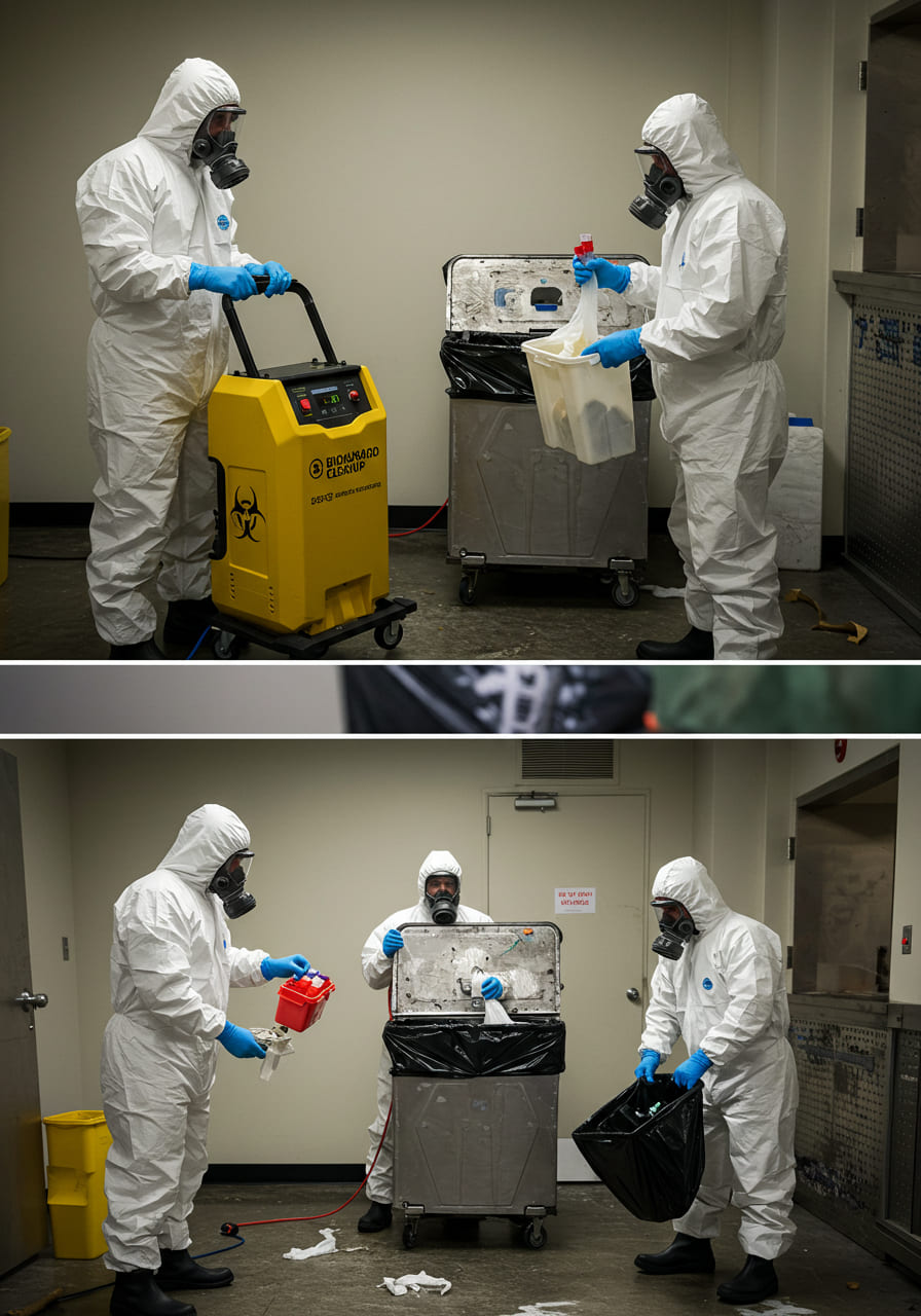 Morton’s Fast & Discreet Biohazard Cleanup Services Morton’s Fast & Discreet Biohazard Cleanup Services